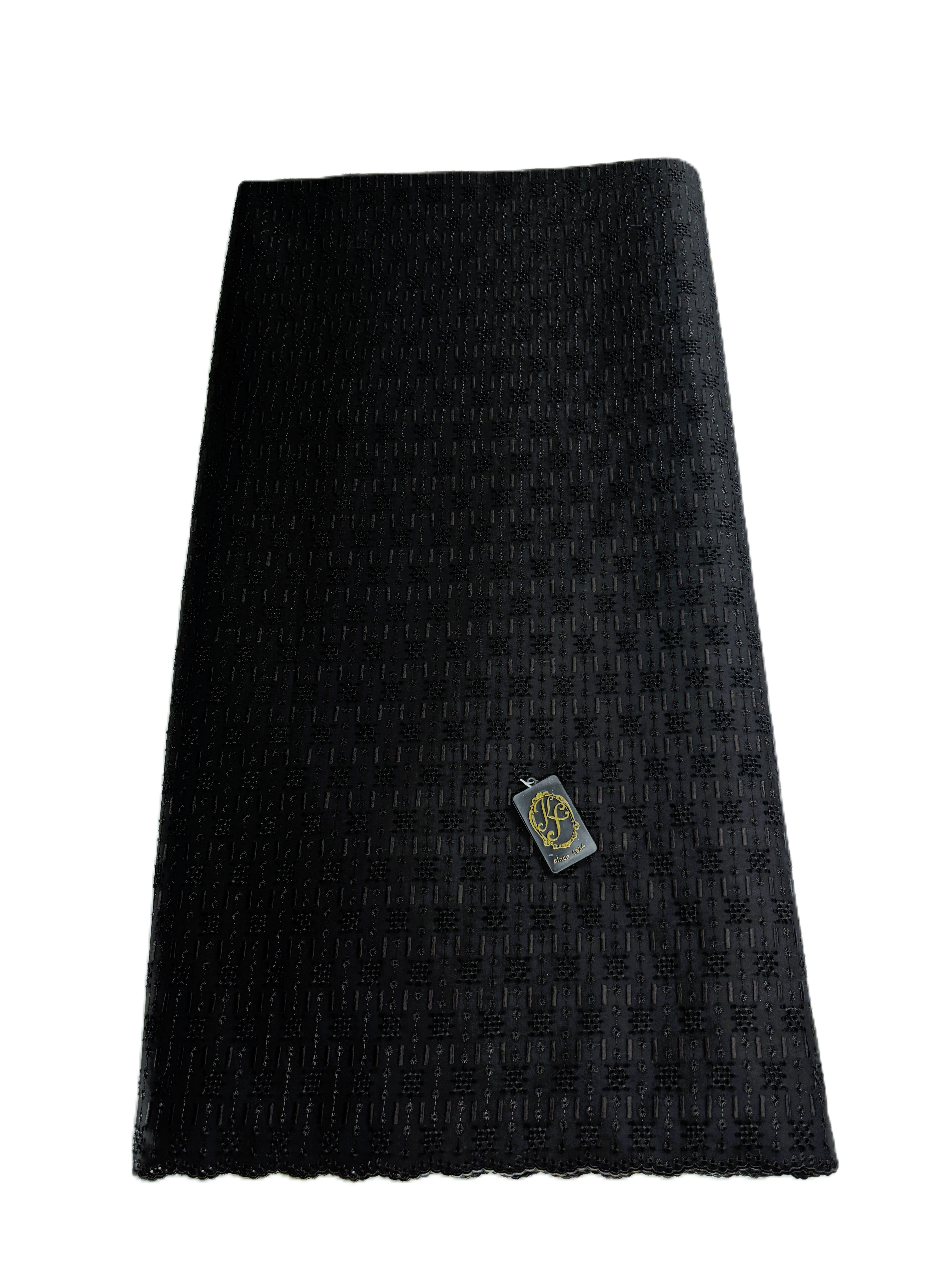 8168a Swiss Polish Cotton with Embroidery