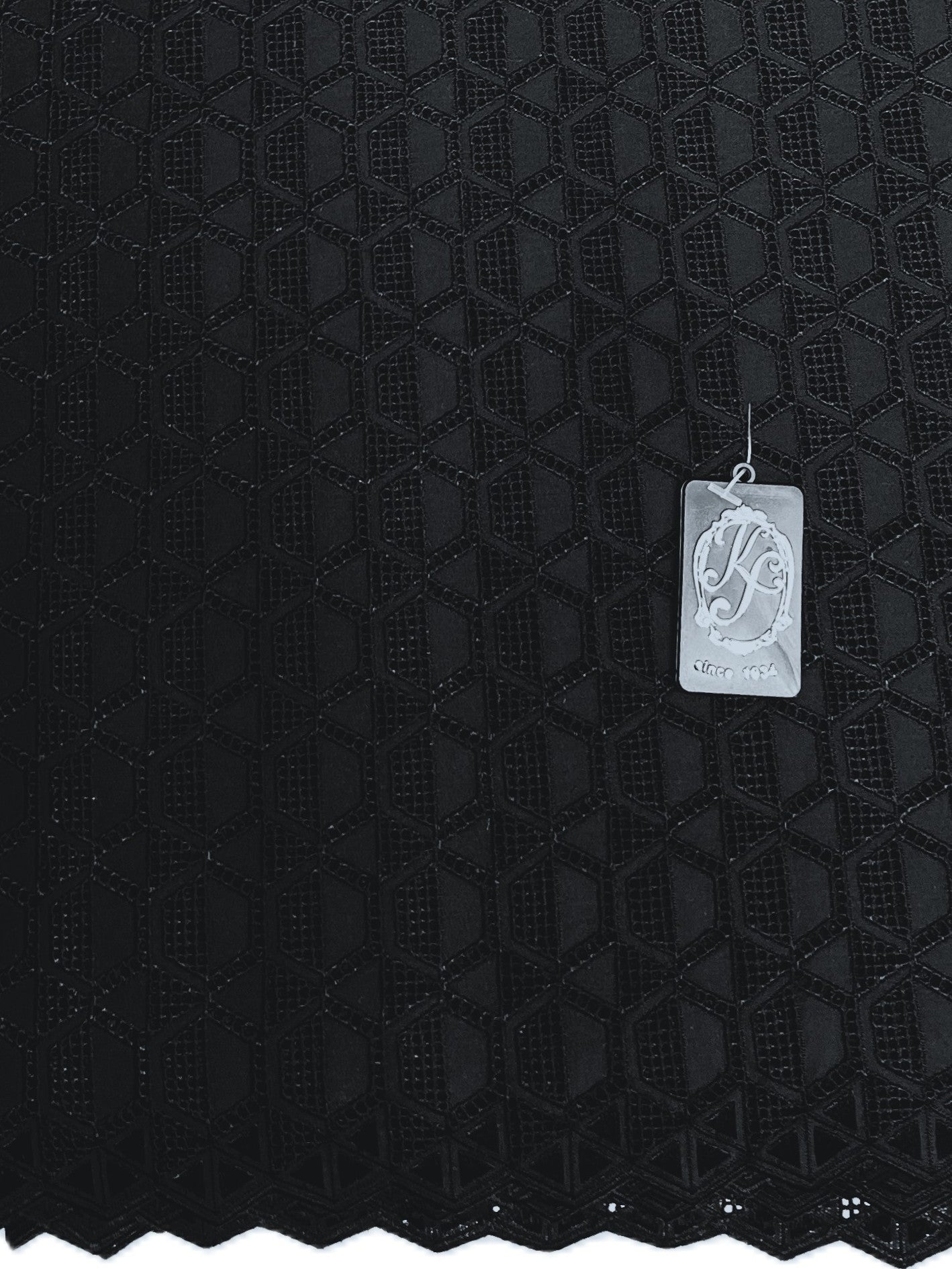 8133 Swiss Polish Cotton with Embroidery