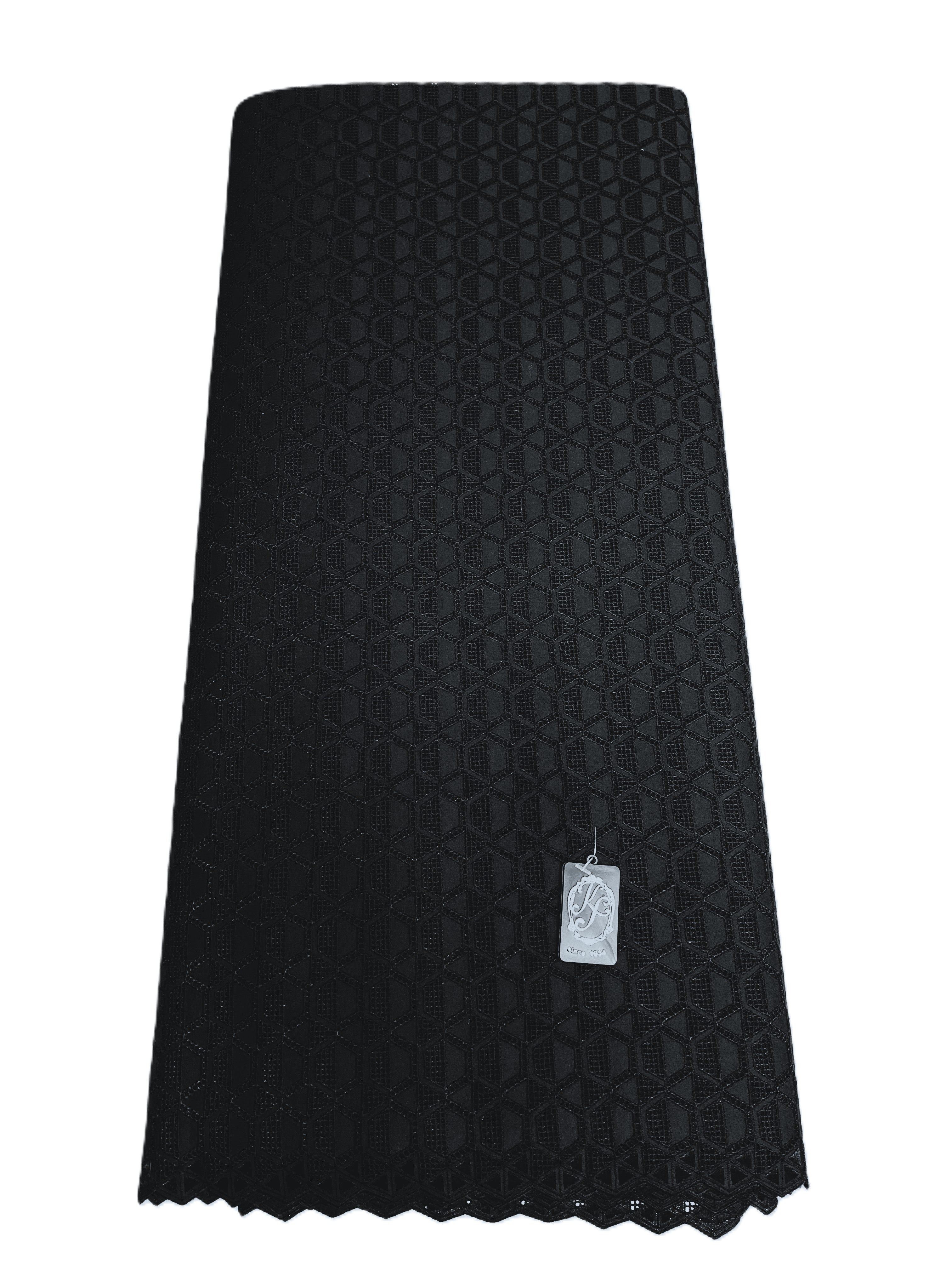 8133 Swiss Polish Cotton with Embroidery