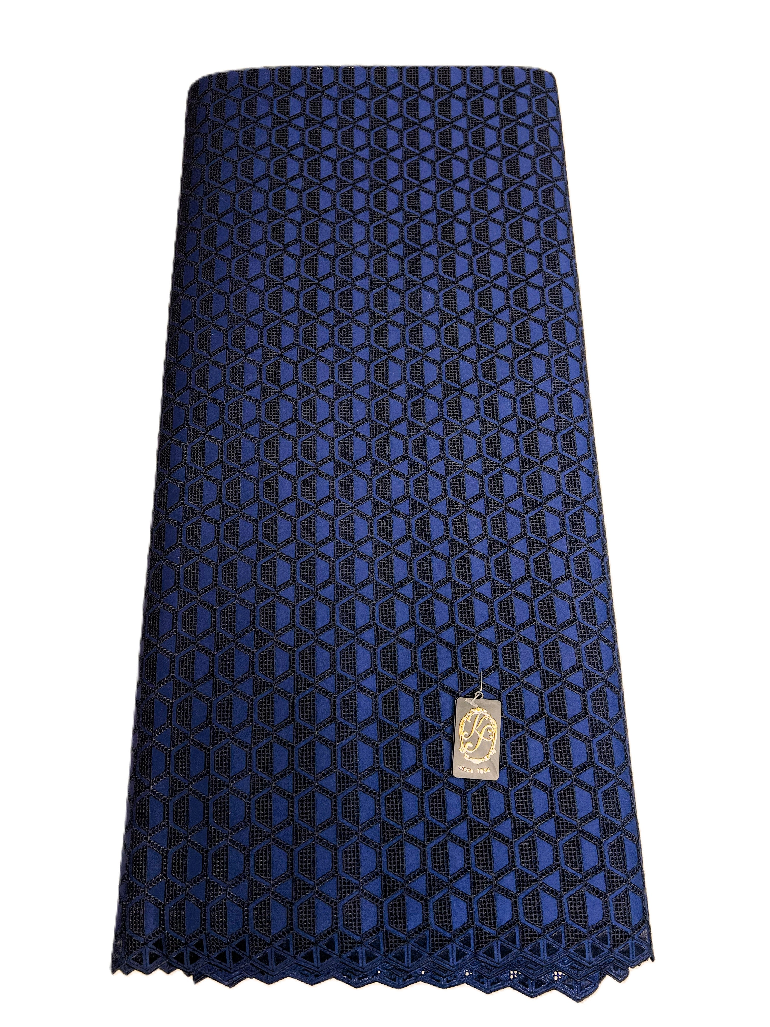 8133 Swiss Polish Cotton with Embroidery