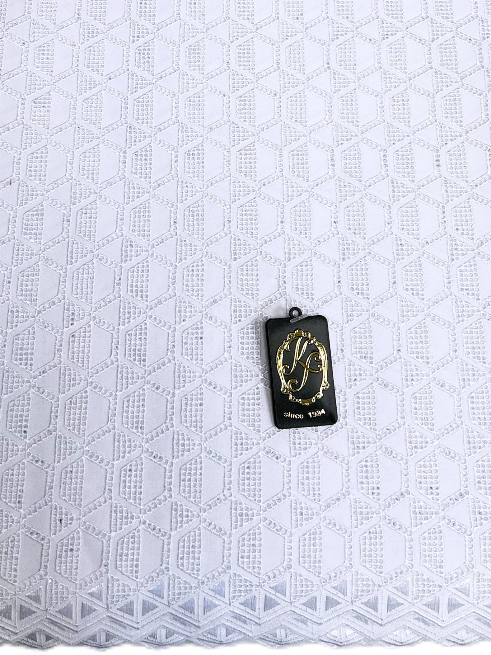 8133 Swiss Polish Cotton with Embroidery