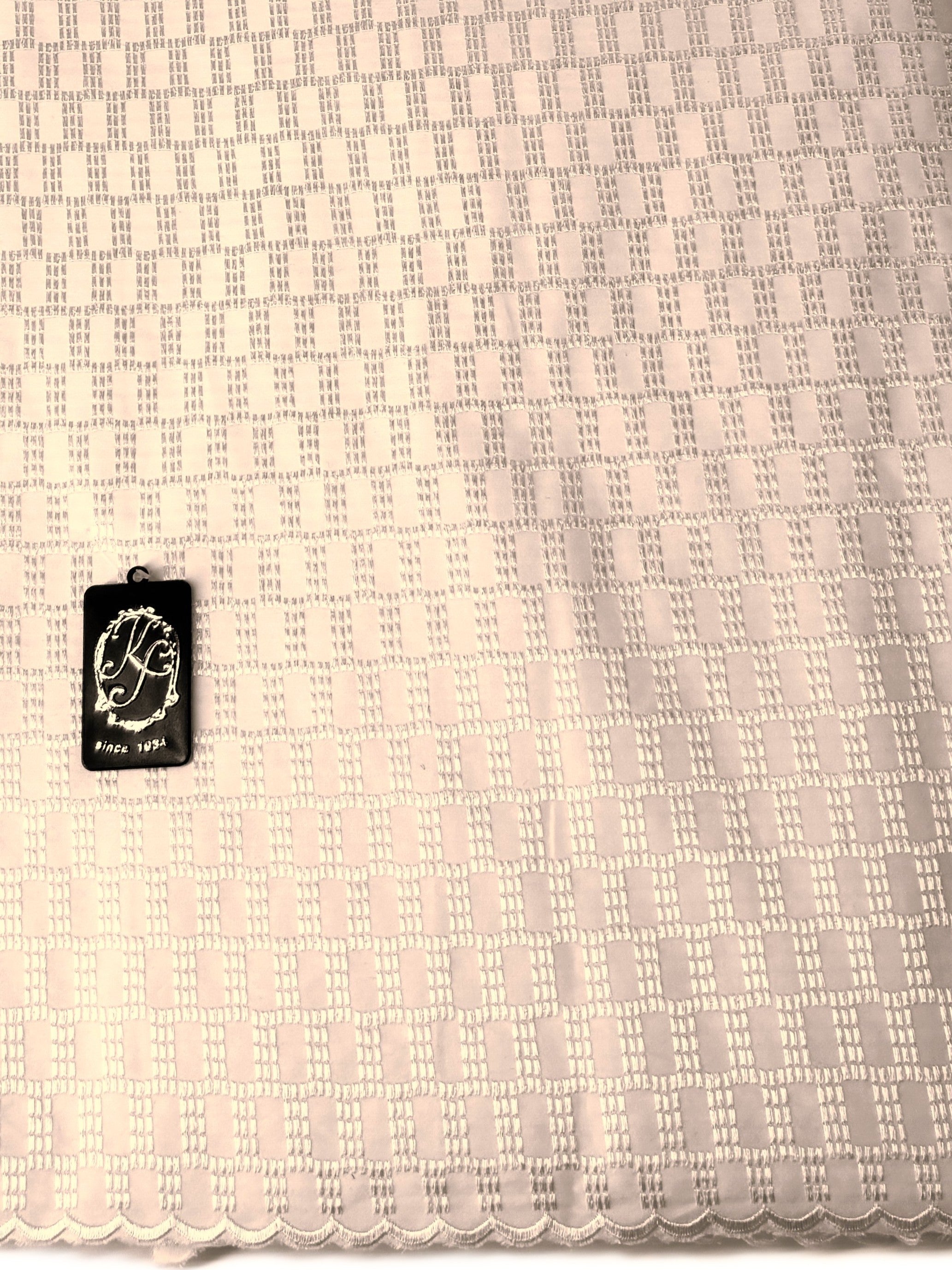 3138 Swiss Polish Cotton with Embroidery