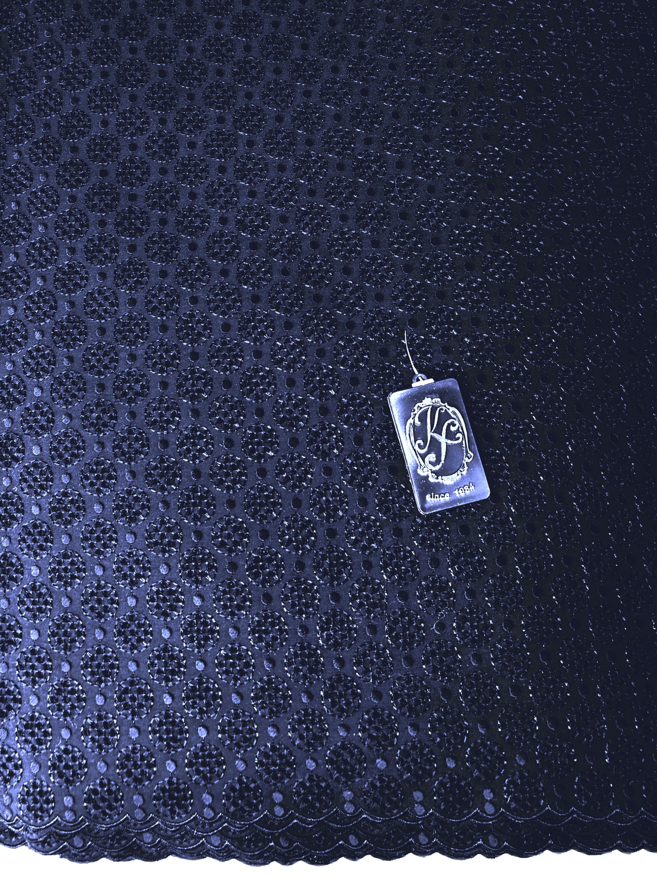3163 Swiss Polish Cotton with Embroidery